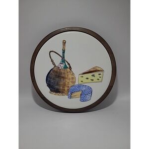 Nevco Vintage Cheese Board Ceramic Wood‎